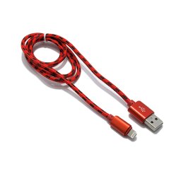 USB data kabal BRAID za Iphone lightning crveni