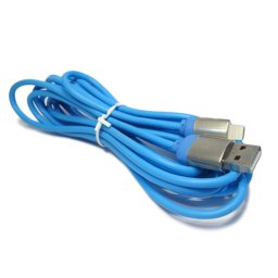 USB data kabal METAL za Iphone lightning 3m plavi