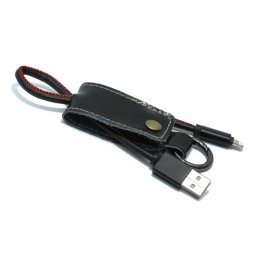 USB data kabal Pendant za Iphone lightning crni