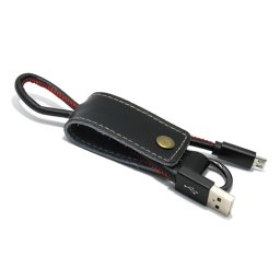 USB data kabal Pendant microUSB crni
