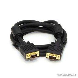 Kabl VGA M/M (muško-muški) HiQu sa feritima 3m, LINKOM