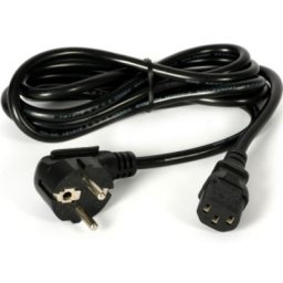 KABL naponski 2m crni
