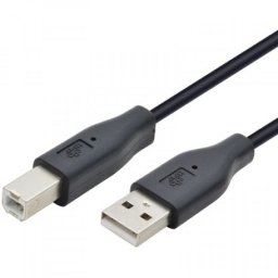 Kabl E-Green USB A - USB B M/M 1.8m Black