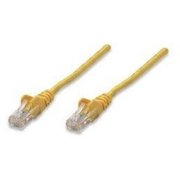 Intellinet prespojni kabl, Cat5e compatible, U/UTP, 3m, zuti