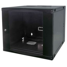 Intellinet 19" Wallmount Cabinet,15U/450mm(d),Flatpack,Black