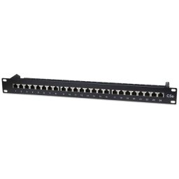 Intellinet Cat5e Shielded Patch Panel, 24-Port, FTP, 513487