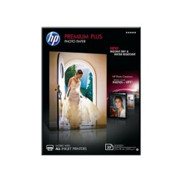 HP Premium Plus Glossy Photo Paper-20 sht/13 x 18 cm