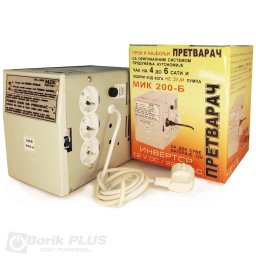 Pretvarač napona MIK 200B-sa dve baterije