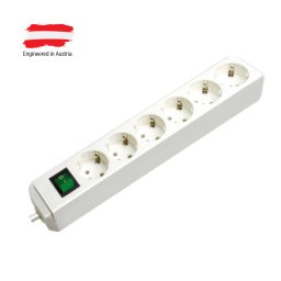 Razvodnik sa 6 mesta 1.5m 1.0mm2 + prekidač