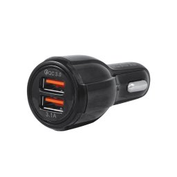 USB punjač iz upaljača automobila QC3.0+3.1A