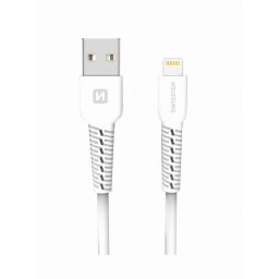 SWISSTEN USB Data Cable 1m Lightning (Bela)
