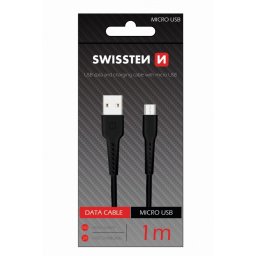 SWISSTEN USB Data Cable 1m Micro (Crna)