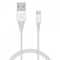 SWISSTEN USB Data Cable 1.5m Micro (Bela)