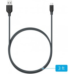 ANKER USB Kabl PL Micro USB (Siva)