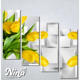 Slike na platnu Zute lale Nina322_4