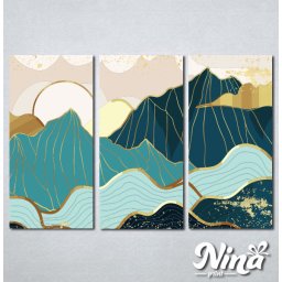 Slike na platnu Planina apstrakcija Nina321_3