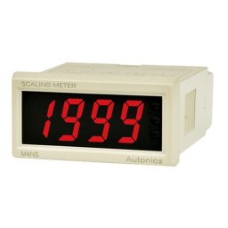 Panelmetar M4NS-NA,disp. LED-4 cifre,48x24mm, indikator,ulaz 4-20mA,-1999 to 9999 Autonics