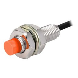 Induktivni senzor PR12-2DP, M12x46mm, PNP NO, Sn=2mm, kabal l=2m, 3-žični 12-24Vdc, IP67 Autonics