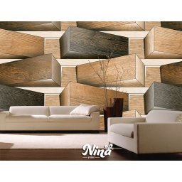 Foto tapet 3d drvene kocke Tapet304