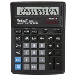 Kalkulator komercijalni 14 mesta Rebell RE-BDC514 BX crni