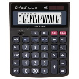 Kalkulator komercijalni 12 mesta Rebell RE-PANTHER 12 BX crni