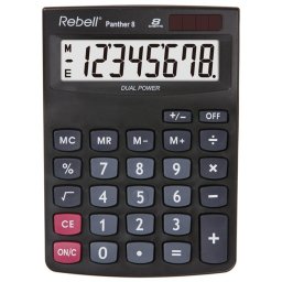Kalkulator komercijalni 8 mesta Rebell RE-PANTHER 8 BX crni