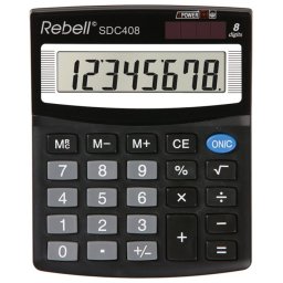 Kalkulator komercijalni 8 mesta Rebell RE-SDC408 BX crni