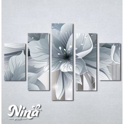 Slike na platnu 3d cvece Nina324_5