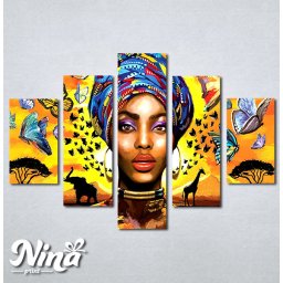 Slike na platnu Africki motiv Nina326_5