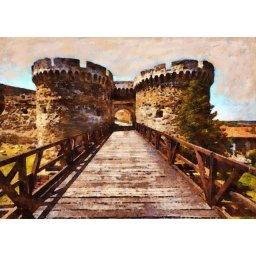 Zindan kapija, uramljena slika 50x70cm