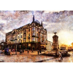 Hotel Moskva, uramljena slika 50x70cm