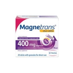 Magnetrans Duo aktiv 400mg 20 kesica