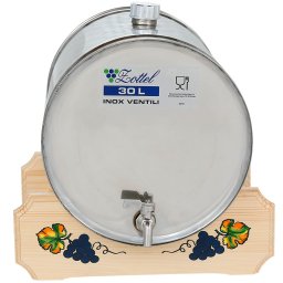 Bure za rakiju Zottel inox - ležeće 30L