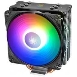 Hladnjak DeepCool GAMMAXX GT A-RGB UNI kuler 130W 120mm.Fan 500~1650rpm 64CFM 28dBa Intel/AMD 676g 4xpipes