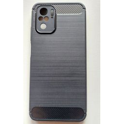TPU maska BRUSHED za Xiaomi Redmi Note 10 2021 (6.43") crna