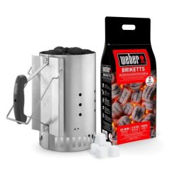 Komplet pripaljivač roštilja sa 2kg briketa Weber
