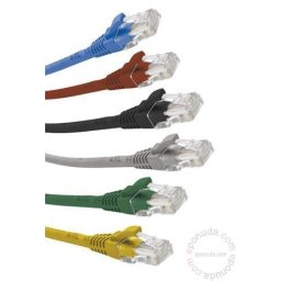 Intellinet prespojni mrežni kabal, Cat6, U/UTP, 0.25m, sivi