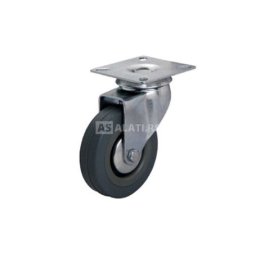 Točak 50mm (okretan na pločici) PVC 50PVCOP