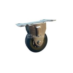 Točak 50mm (fiksni na pločici) PVC 50PVCF