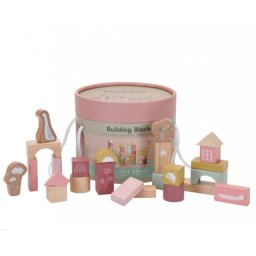 Blok kocke u kutiji - Pink