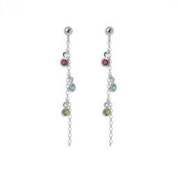 Ženske victoria cruz multicolor juliette mindjuše sa swarovski kristalima ( a3767-mht )