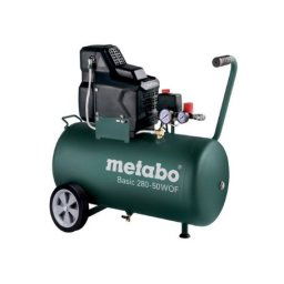 Metabo kompresor 50l 8 bar bezuljni BASIC 280-50 W OF