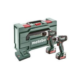 Metabo 12V AKU SET: bušilica/odvijač + udarni zavrtač