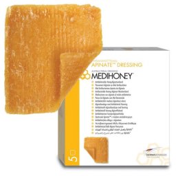 MEDIHONEY alginatna obloga 10x10cm 5 komada