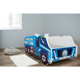 Dečiji krevet 140x70cm truck POLICE ( 7438 )