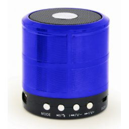 SPK-BT-08-B Gembird Portable Bluetooth speaker +handsfree 3W, FM, microSD, AUX, blue