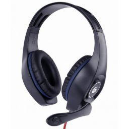 GHS-05-B Gembird Stereo gejmerske slusalice sa mikrofonom+volume kontrolom 3.5mm BLUE