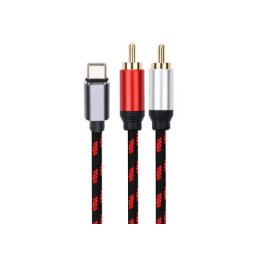 Xwave kabl Tip C na 2 RCA, 1,5m duzine ( Tip C na 2 RCA )