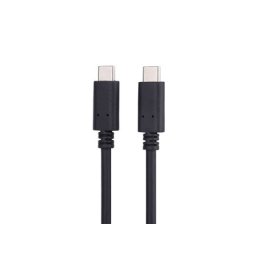 Xwave kabl TIP C -muški - TIP C-muški /dužina 1m/5Gbp/s/3A /crni pvc /blister ( TIP-C - TIP-C M/M 5Gbp/s 1m 3A /black pvc )