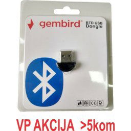 BTD-MINI2 **Gembird USB2.0 Bluetooth dongle v2.0 + EDR, 2.4Ghz 2.1MB/s(17Mbps) 8dBm, 50m (199)